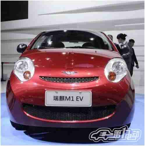 2012年度绿车评选纯电动车之奇瑞瑞麒M1-EV